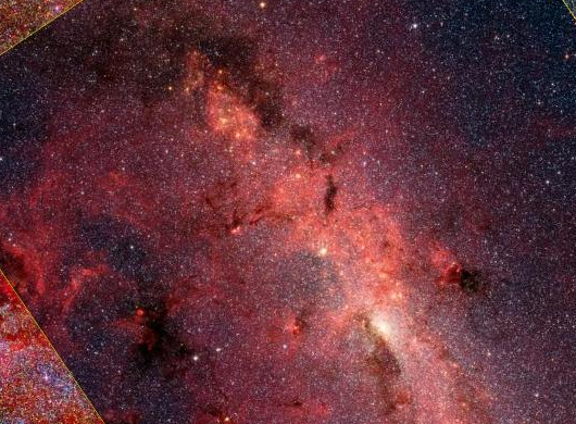 pistol nebula, as seen on sky-map.org